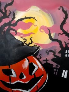 Pink clouds Pumpkin