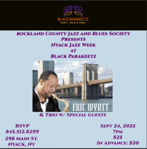 Eric Wyatt at Black Parakeetz Paint and Sip & Karaoke Vibes
