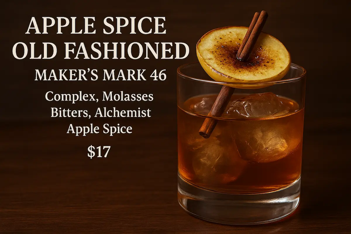 Apple Spice Old Fashioned