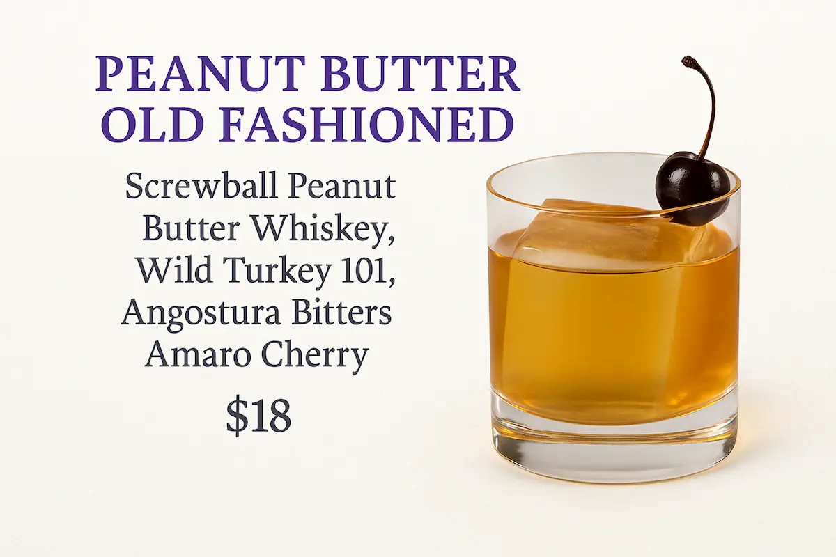 Peanut Butter Old Fashioned
