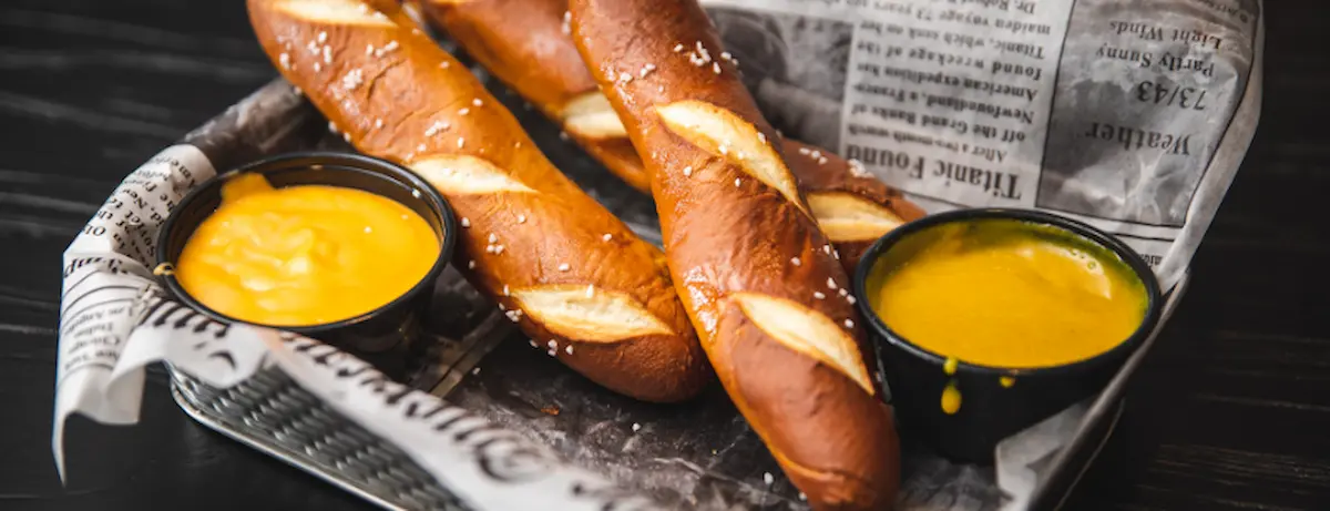 Bavarian Pretzel Sticks at Black Parakeetz — Nyack NY
