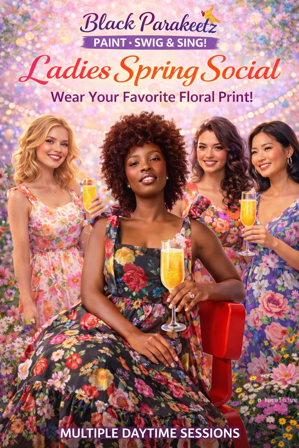 Ladies Spring Social at Black Parakeetz